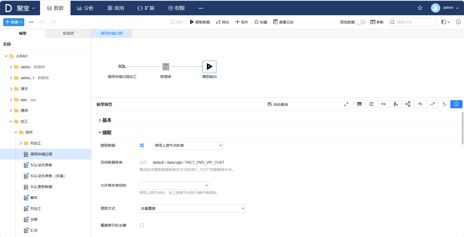 调用存储过程